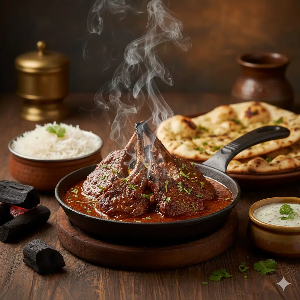 Gymkhana Lamb Chops at BiRA 17 - Best Indian Restaurant in Calgary